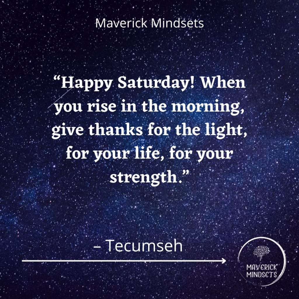 Motivational Saturday Quotes